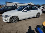 2015 Mercedes-benz C 300 4matic White vin: 55SWF4KB8FU092210