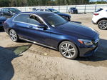 2015 Mercedes-benz C 300 4matic Blue vin: 55SWF4KB8FU096581