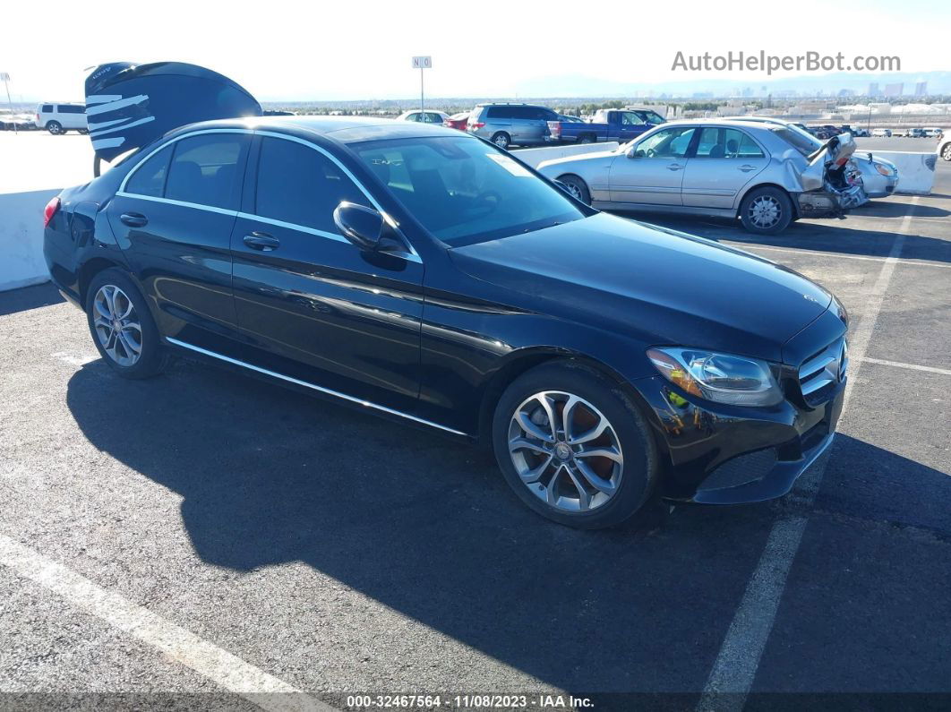 2016 Mercedes-benz C 300 Sport 4matic/luxury 4matic/4matic Черный vin: 55SWF4KB8GU116913