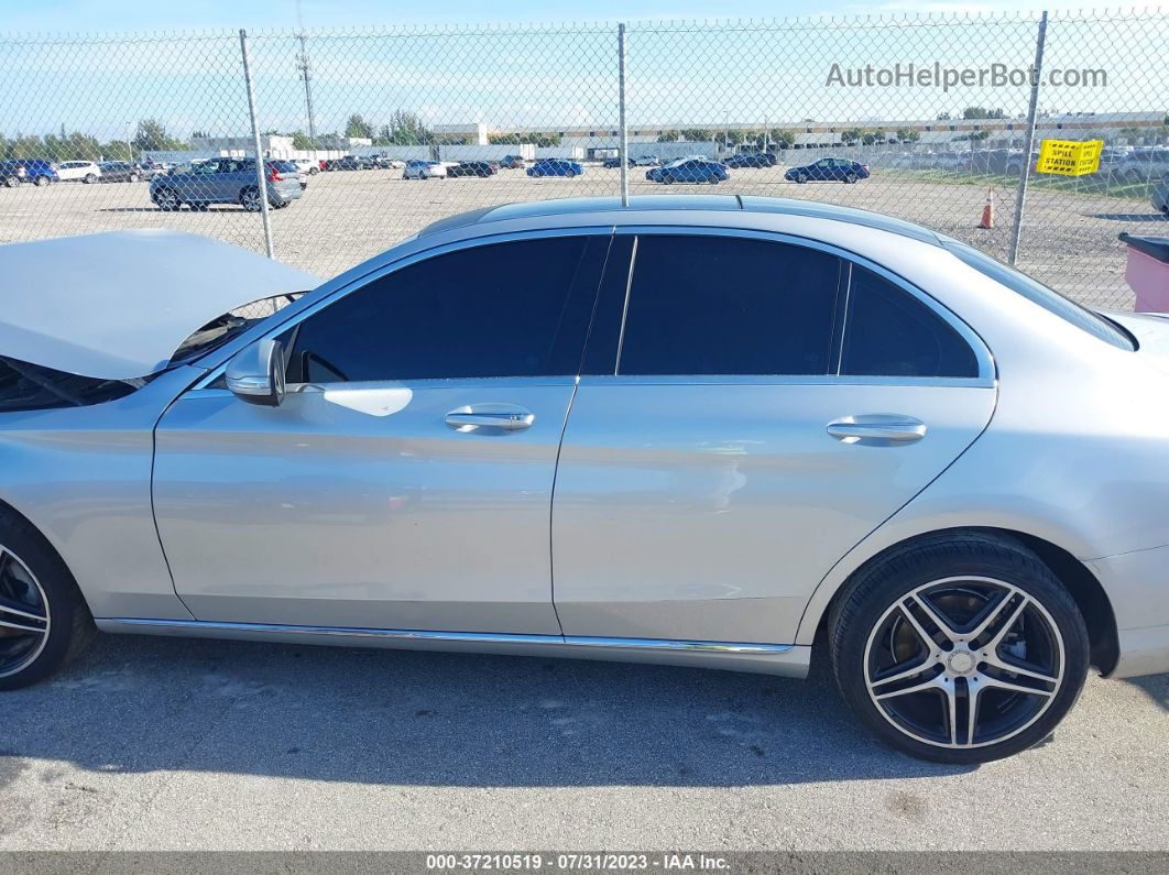 2015 Mercedes-benz C-class C 300 Silver vin: 55SWF4KB9FU018018