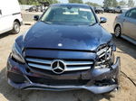 2015 Mercedes-benz C 300 4matic Blue vin: 55SWF4KB9FU026247