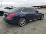 2015 Mercedes-benz C 300 4matic Blue vin: 55SWF4KB9FU034106