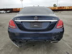 2015 Mercedes-benz C 300 4matic Blue vin: 55SWF4KB9FU034106