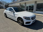 2015 Mercedes-benz C 300 4matic White vin: 55SWF4KB9FU037331