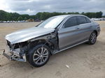 2015 Mercedes-benz C 300 4matic Silver vin: 55SWF4KB9FU043324