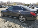 2015 Mercedes-benz C 300 4matic Black vin: 55SWF4KB9FU081846