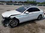 2015 Mercedes-benz C 300 4matic White vin: 55SWF4KB9FU084231