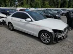 2015 Mercedes-benz C 300 4matic White vin: 55SWF4KB9FU084231