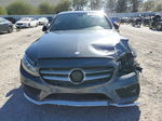 2015 Mercedes-benz C 300 4matic Серый vin: 55SWF4KBXFU007528