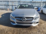 2015 Mercedes-benz C 300 4matic Серебряный vin: 55SWF4KBXFU015838