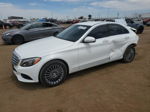 2015 Mercedes-benz C 300 4matic White vin: 55SWF4KBXFU027813