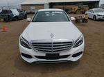 2015 Mercedes-benz C 300 4matic White vin: 55SWF4KBXFU027813