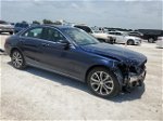 2015 Mercedes-benz C 300 4matic Blue vin: 55SWF4KBXFU028136