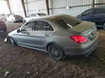 2015 Mercedes-benz C 300 4matic Gray vin: 55SWF4KBXFU036415