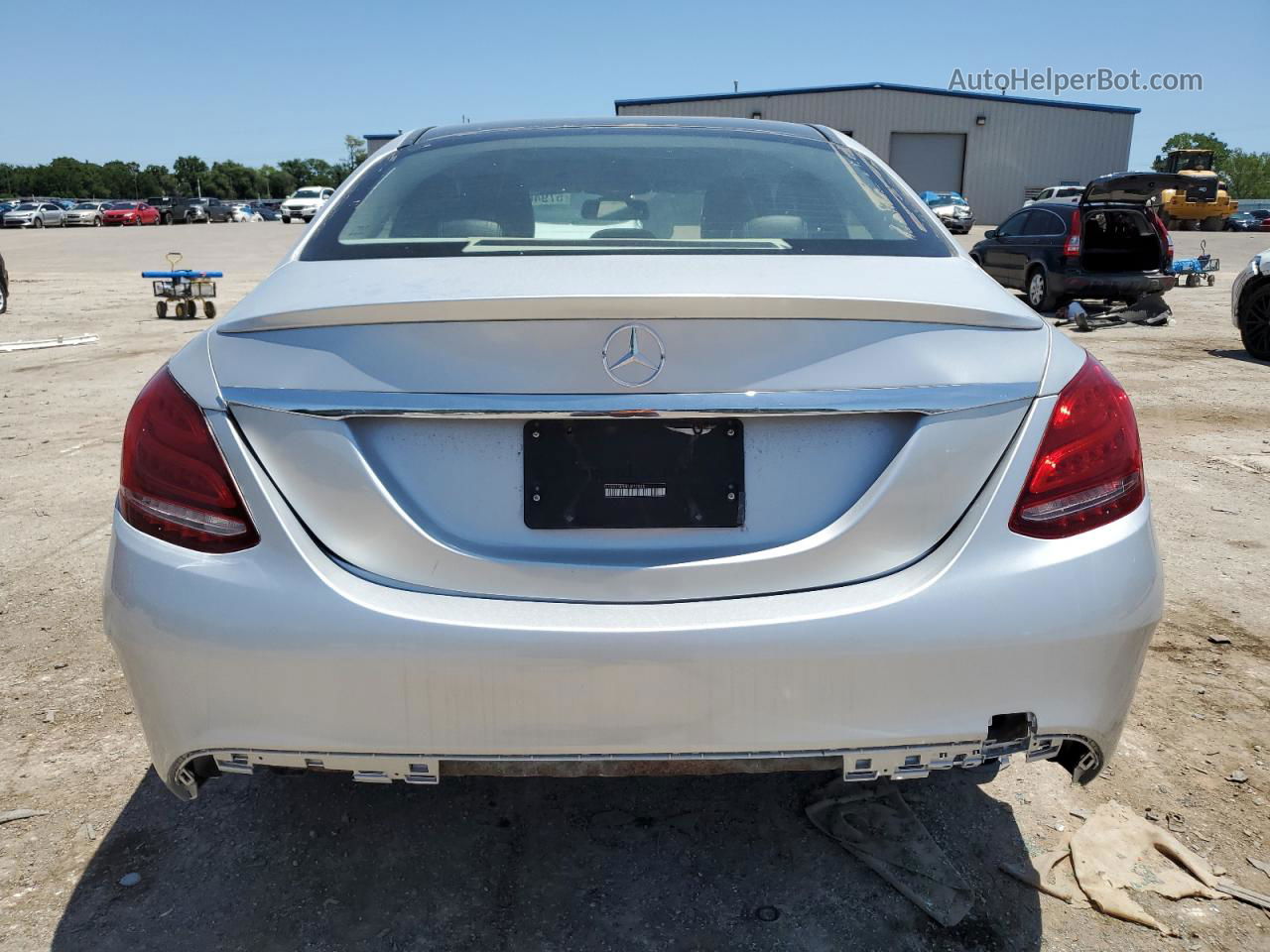 2015 Mercedes-benz C 300 4matic Silver vin: 55SWF4KBXFU037855