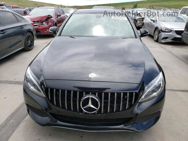 2015 Mercedes-benz C 300 4matic Black vin: 55SWF4KBXFU039024