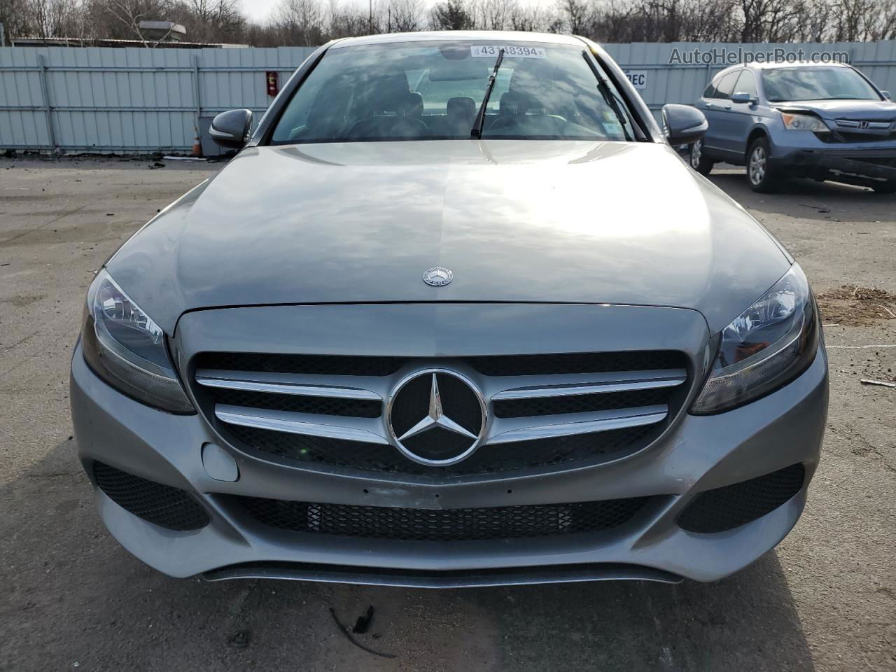 2015 Mercedes-benz C 300 4matic Silver vin: 55SWF4KBXFU059869