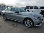 2015 Mercedes-benz C 300 4matic Silver vin: 55SWF4KBXFU059869