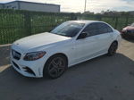 2019 Mercedes-benz C 43 Amg White vin: 55SWF6EB1KU294985