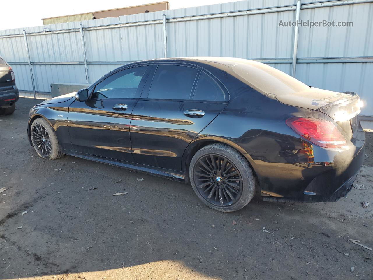 2019 Mercedes-benz C 43 Amg Black vin: 55SWF6EB2KU284918