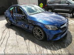 2019 Mercedes-benz C-class Amg C 43 Blue vin: 55SWF6EB2KU322776