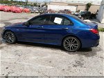 2019 Mercedes-benz C-class Amg C 43 Blue vin: 55SWF6EB2KU322776