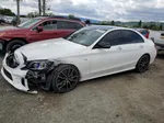 2019 Mercedes-benz C 43 Amg White vin: 55SWF6EB5KU290941