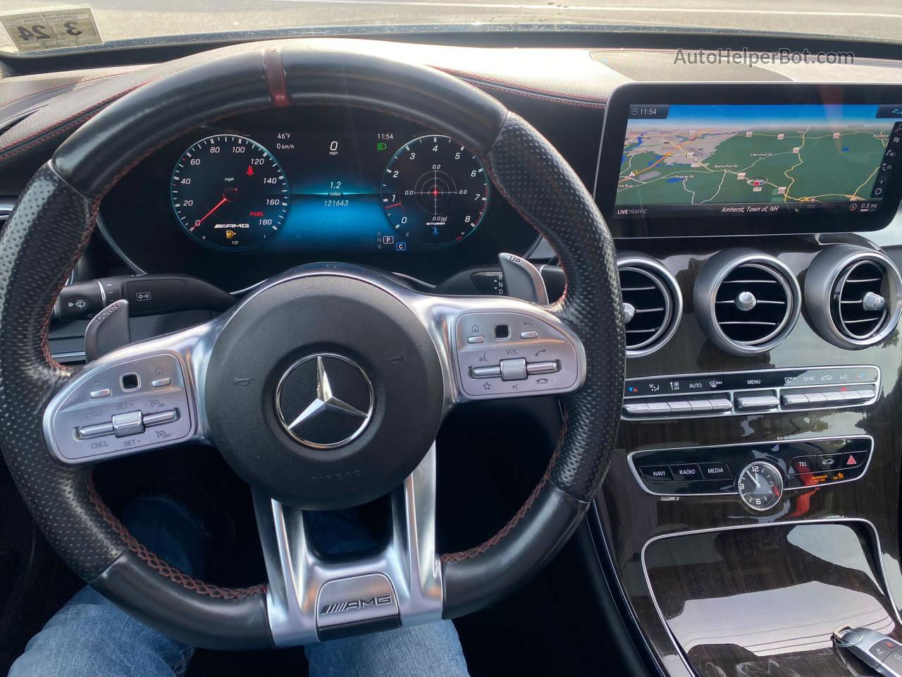 2019 Mercedes-benz C 43 Amg Gray vin: 55SWF6EB9KU288772