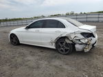 2015 Mercedes-benz C 400 4matic White vin: 55SWF6GB0FU035410