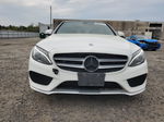 2015 Mercedes-benz C 400 4matic White vin: 55SWF6GB0FU035410