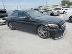 2015 Mercedes-benz C 400 4matic Black vin: 55SWF6GB1FU000357