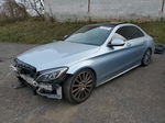 2015 Mercedes-benz C 400 4matic Silver vin: 55SWF6GB4FU055949