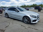 2015 Mercedes-benz C 400 4matic Серебряный vin: 55SWF6GB6FU000354