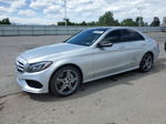 2015 Mercedes-benz C 400 4matic Серебряный vin: 55SWF6GB6FU000354