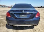 2015 Mercedes-benz C 400 4matic Blue vin: 55SWF6GB7FU055704