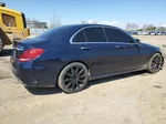 2015 Mercedes-benz C 400 4matic Blue vin: 55SWF6GB7FU055704