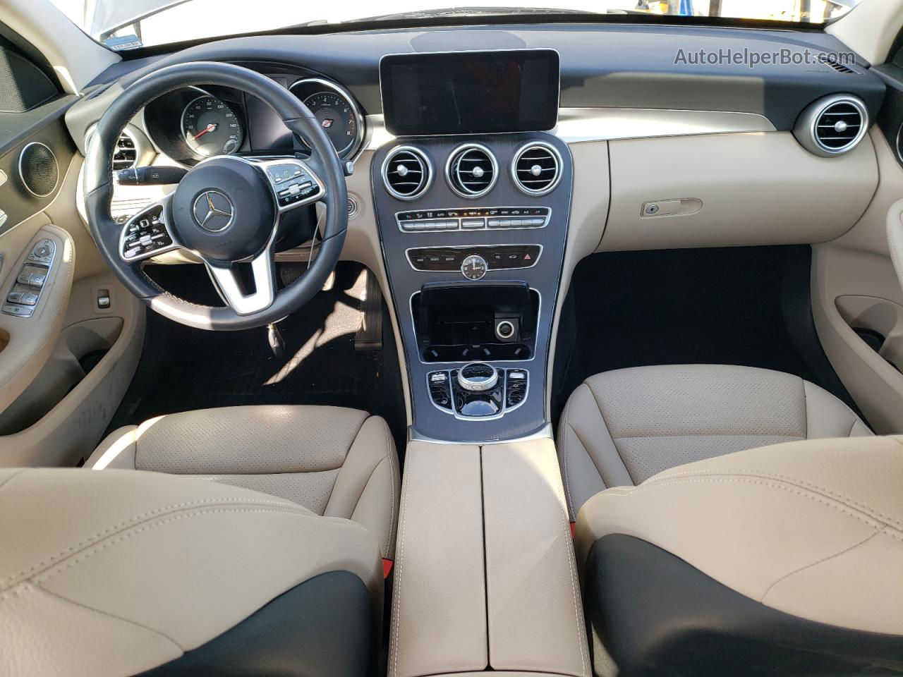 2019 Mercedes-benz C 300 Gray vin: 55SWF8DB0KU288897