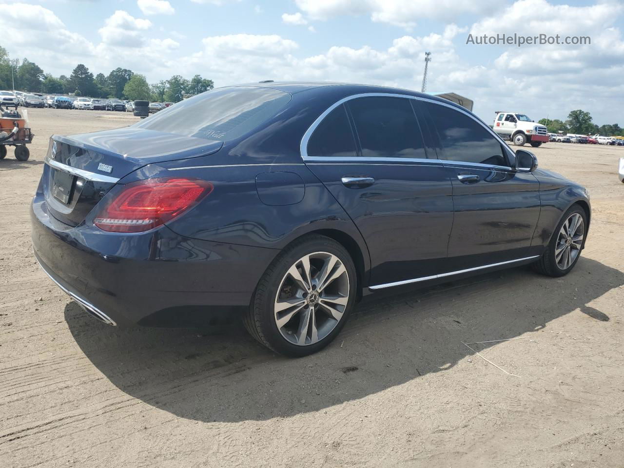 2019 Mercedes-benz C 300 Blue vin: 55SWF8DB0KU301454