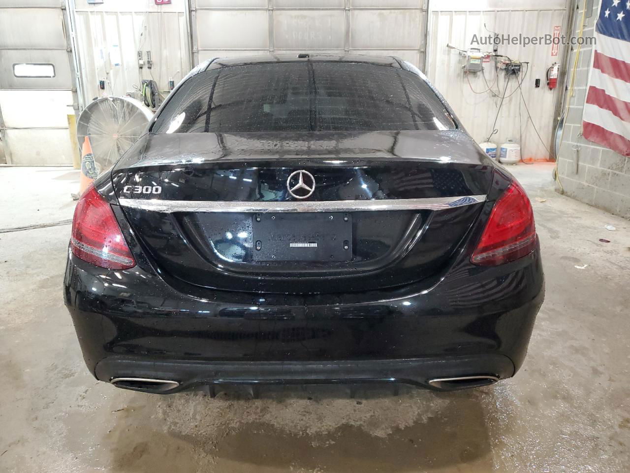 2019 Mercedes-benz C 300 Black vin: 55SWF8DB0KU305519