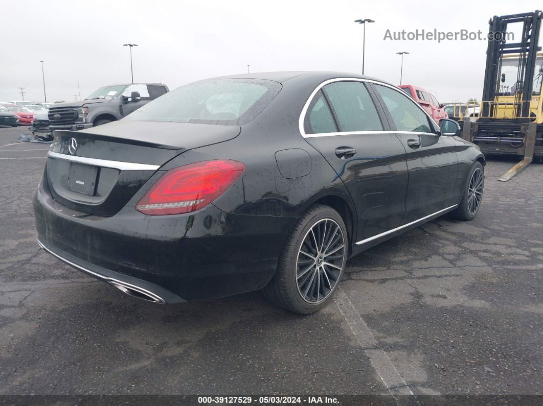 2019 Mercedes-benz C 300 Black vin: 55SWF8DB0KU310655