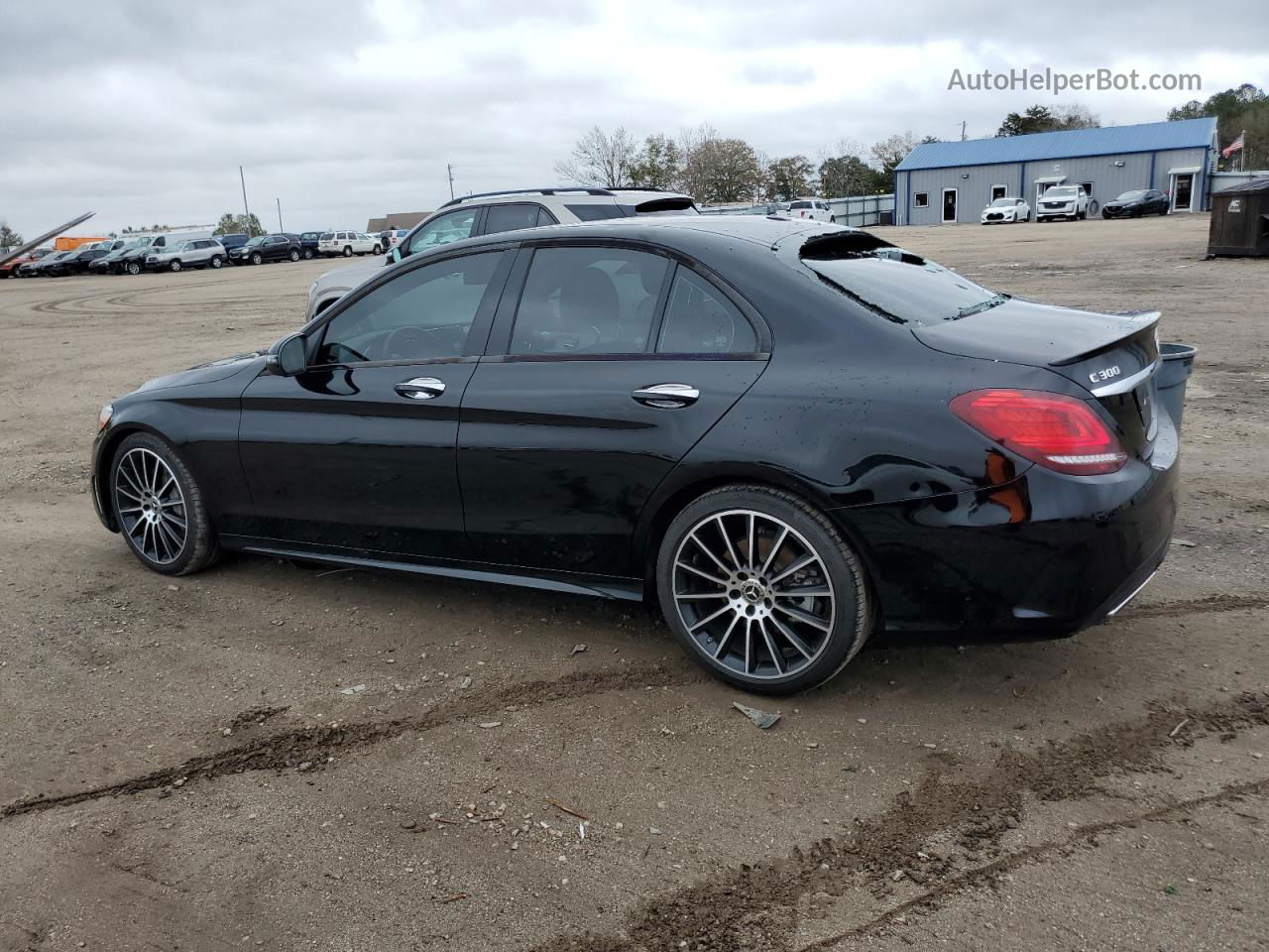 2019 Mercedes-benz C 300 Black vin: 55SWF8DB1KU288634