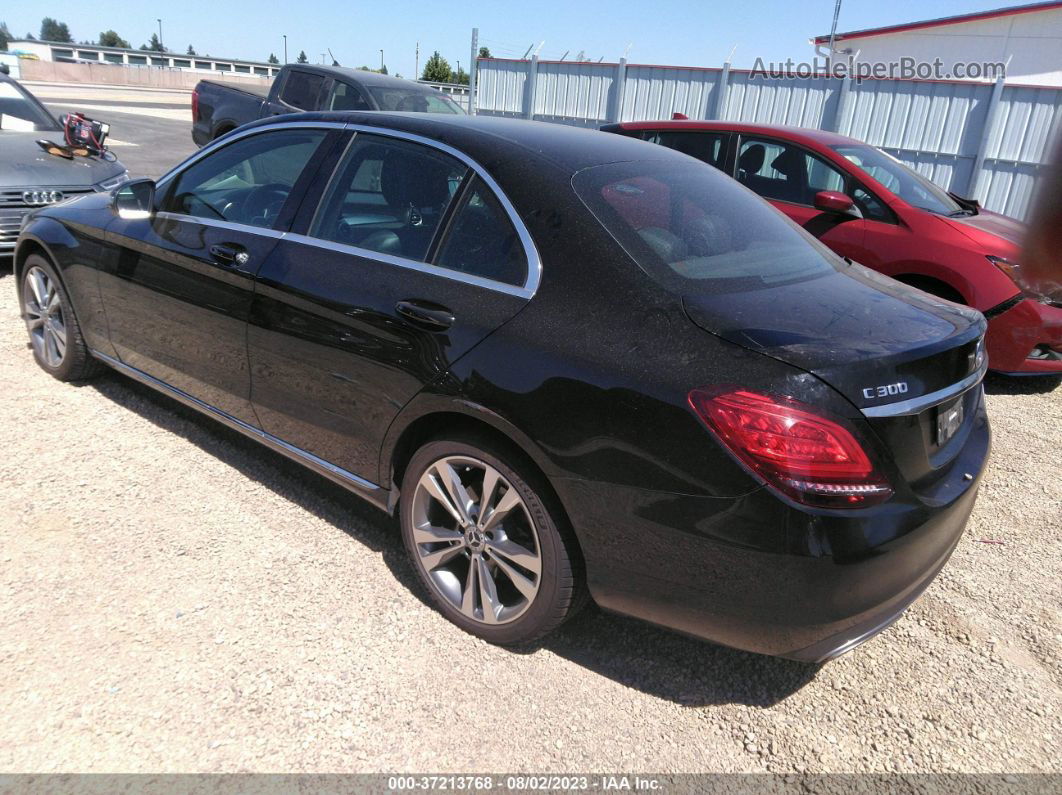 2019 Mercedes-benz C-class C 300 Black vin: 55SWF8DB1KU292294