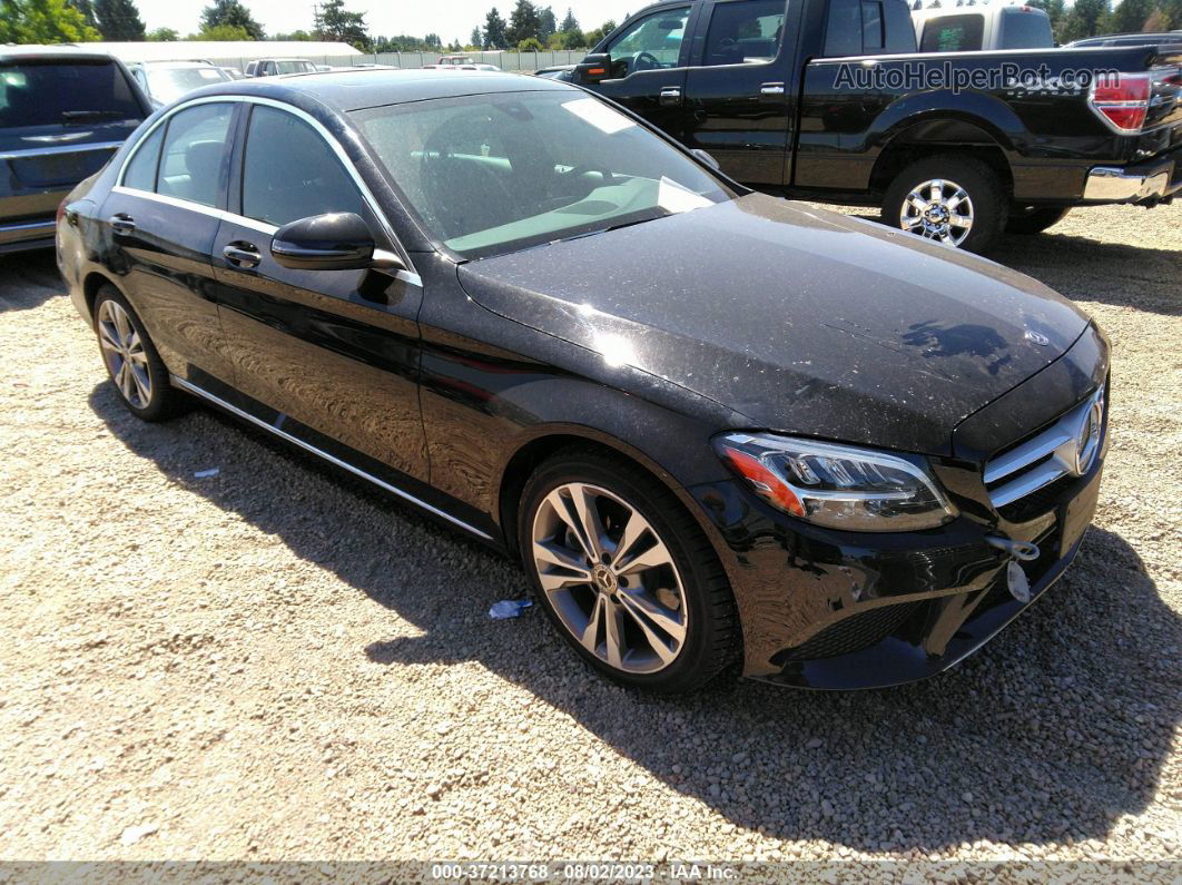 2019 Mercedes-benz C-class C 300 Black vin: 55SWF8DB1KU292294