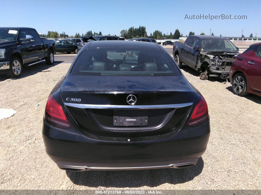 2019 Mercedes-benz C-class C 300 Черный vin: 55SWF8DB1KU292294