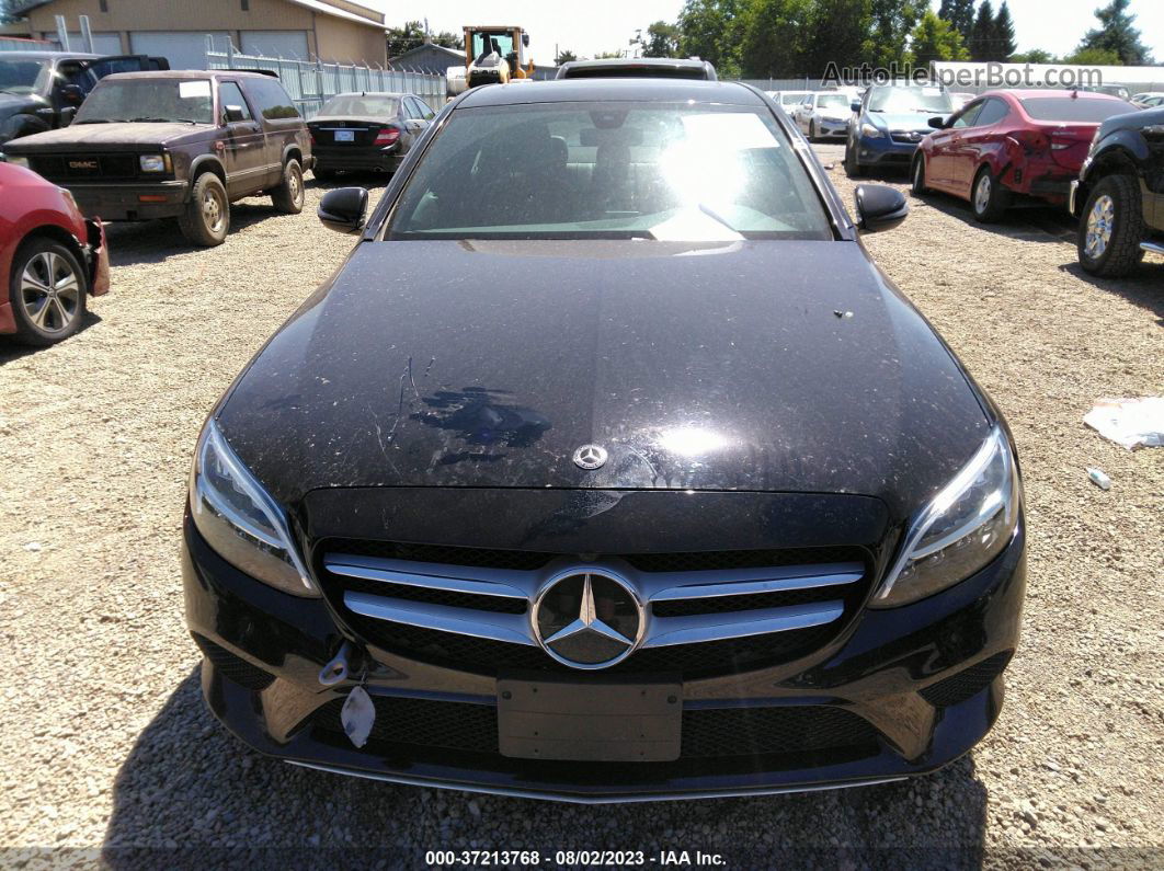 2019 Mercedes-benz C-class C 300 Black vin: 55SWF8DB1KU292294