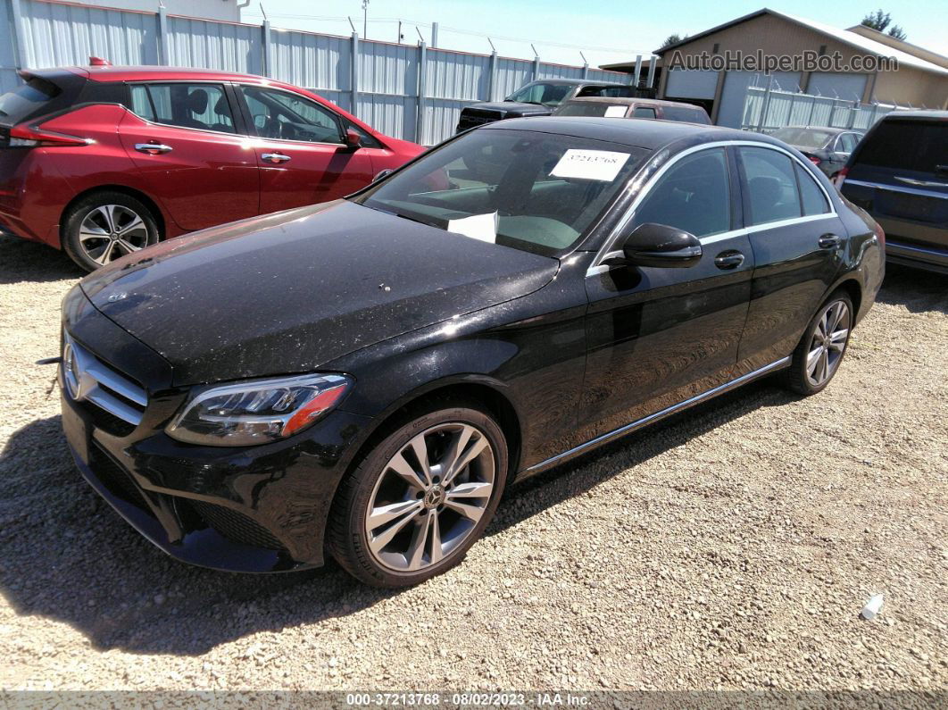 2019 Mercedes-benz C-class C 300 Черный vin: 55SWF8DB1KU292294