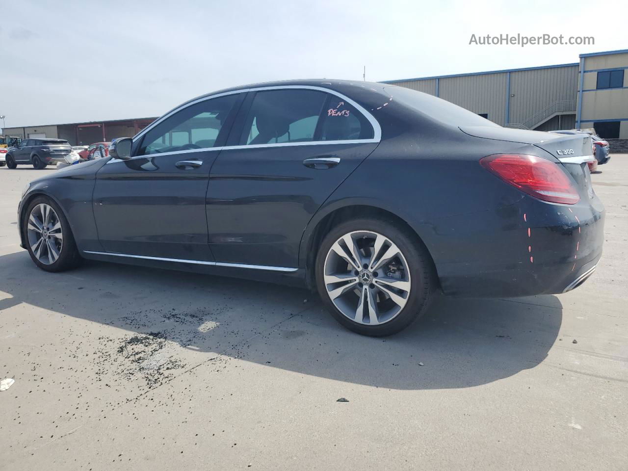 2019 Mercedes-benz C 300 Black vin: 55SWF8DB1KU294224