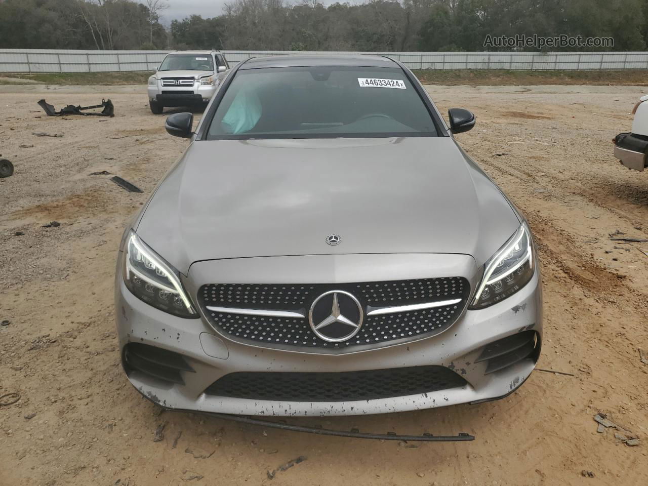 2019 Mercedes-benz C 300 Beige vin: 55SWF8DB1KU313676