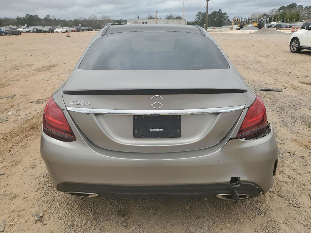 2019 Mercedes-benz C 300 Beige vin: 55SWF8DB1KU313676