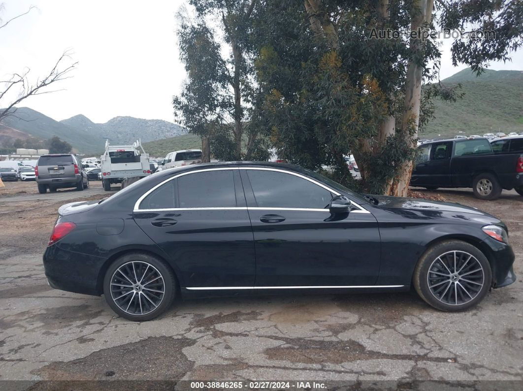 2019 Mercedes-benz C 300   Black vin: 55SWF8DB2KU286892